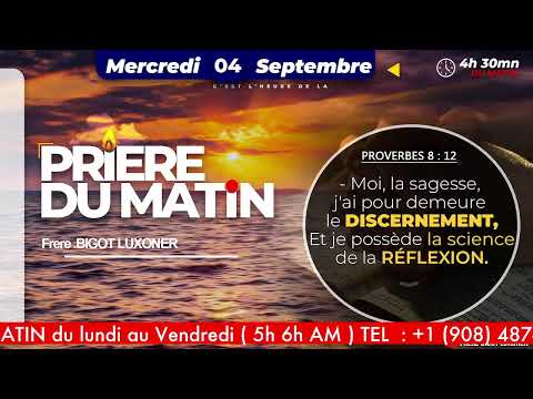 PRIERE DU MATIN