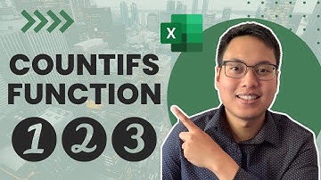 How To Use The COUNTIFS Function In Excel | Office 365