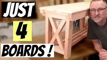 DIY Entryway Bench New Design to Sell on Facebook Marketplace ~ The Build