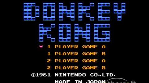 Donkey Kong NES Music - Dead & Game Over