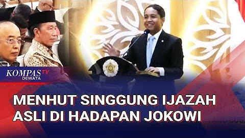 Ramai Isu Ijazah: UGM Sebut Jokowi Alumni Kebanggaan, Menhut Singgung Ijazah Asli