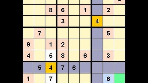 How to Solve New York Times Sudoku Hard February 9, 2021