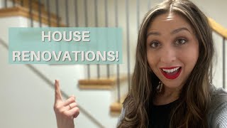 HOUSE RENOVATIONS | HOME DECOR 2021| HALLWAY AND STAIRCASE RENO