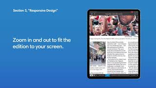 The Hamilton Spectator ePaper app tutorial screenshot 3