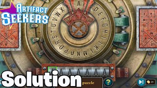 Artifact Seekers - Mini Game Puzzle 29 train gate - Solution screenshot 1