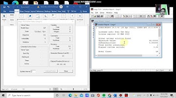 MENENTUKAN SOLUSI OPTIMUM METODE SIMPLEKS DENGAN PROGRAM LINGO