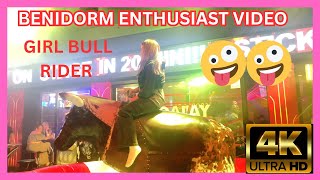 How To Make A Bull Riding Barrel Rodeo Bull Riding Machine Riding Benidorm Spain