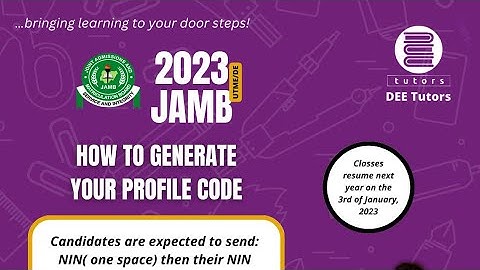 HOW TO REGISTER 2023 JAMB UTME