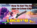 How to get the rail gun in crime city fortnite the truth