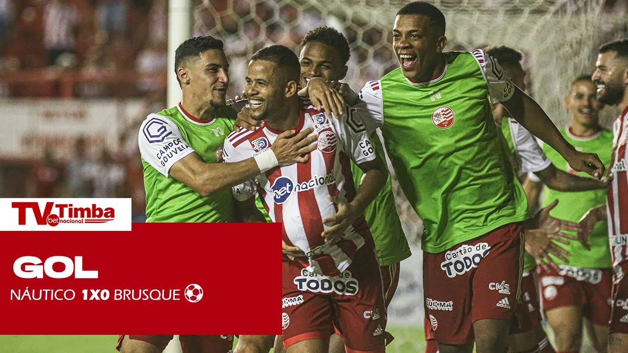 GOL DA PARTIDA | NÁUTICO 1x0 BRUSQUE - YouTube