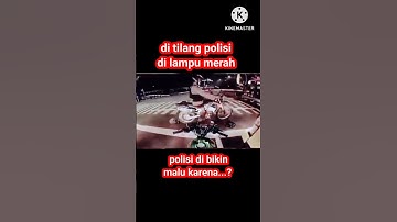 Di tilang polisi di lampu merah #shortsfeed #ngakak #ngakakkocak #videolucu
