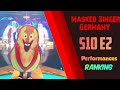 S10 E2 - Performances Ranking | The Masked Singer Germany