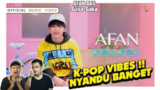 Bikin candu banget nih lagu baru Afan DA5 Suka Suka. Kpop Vibes keren.