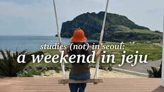 🇰🇷 A weekend in Jeju • Midterms, Suwon, and some unfortunate events