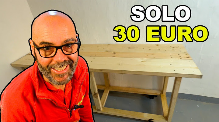 Ho COSTRUITO un Tavolo da LAVORO con SOLO 30 Euro