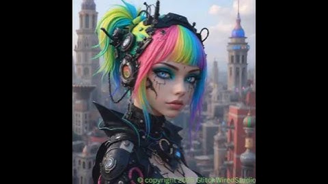 Fantasy Robots. Neon eyes. Steel hearts! #robot #fantasy #animation #aiart #scifi  #entertainment