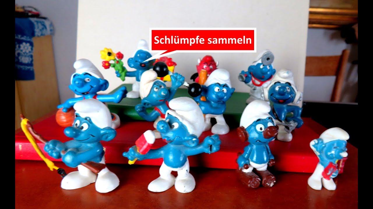 Einzelne Schlumpf Super Schlümpfe Smurfs Schleich oder Bully aus Sammlung Nr 1 