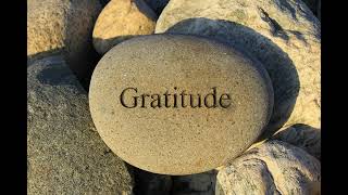 17: Gratitude and Gratefulness