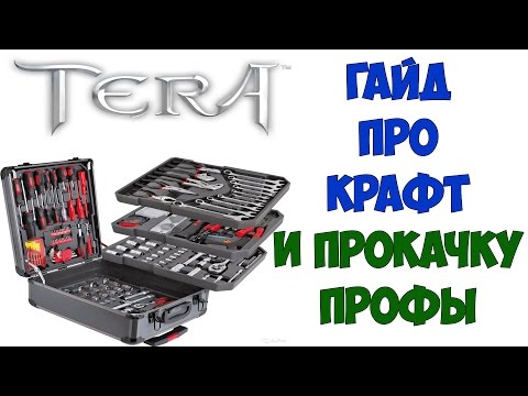 Видео: Все про КРАФТ и прокачку ремесла в TERA Online