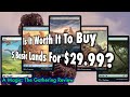 Is It Worth It To Buy 5 Basic Lands For $29.99? | MTG Secret Lair: Godzilla Lands Review