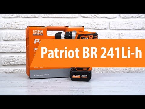Распаковка шуруповерта Patriot BR 241Li-h / Unboxing Patriot BR 241Li-h