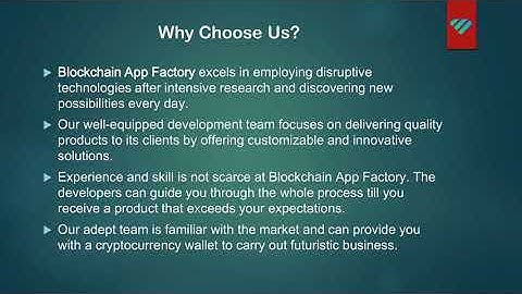 Cryptocurrency Wallet Development Company | Blockchain App Factory