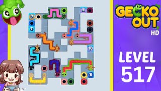 Gecko Out Level 517 Solution Walkthrough
