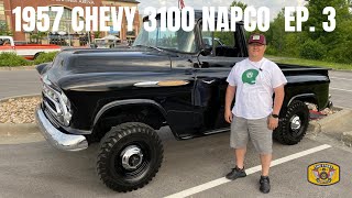 The Story Behind The 1957 Chevy 3100 Napco 4X4 Episode 3 #chevrolet #chevy #chevytrucks