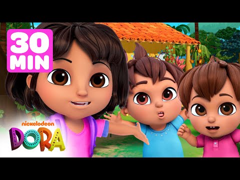 Dora's Baby Adventures! 👶 30 Minutes | Dora & Friends