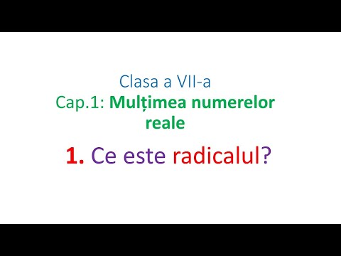 Video: Cum Să Rezolvi Rădăcinile