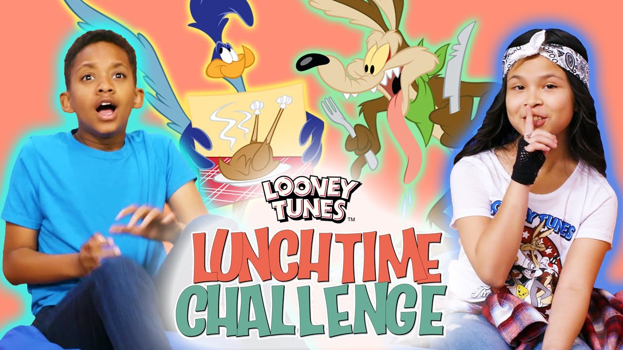 Wile E. Coyote & Road Runner Favorite Moments | Looney Tunes Lunchtime Challenge | WB Kids