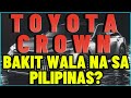 TOYOTA CROWN NA BRAND NEW BAKIT WALANG FOR SALE SA PILIPINAS?