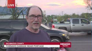 'It's disturbing' | Longtime Portage resident describes seeing damaged city