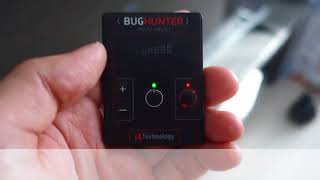Обзор портативного детектора жучков BugHunter Micro