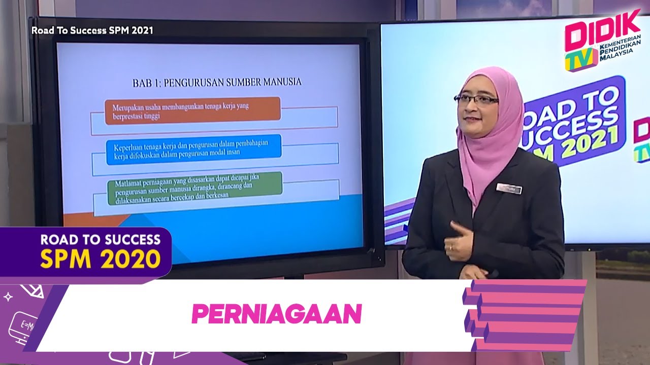 DidikTV Road To Success SPM 2021 | Perniagaan