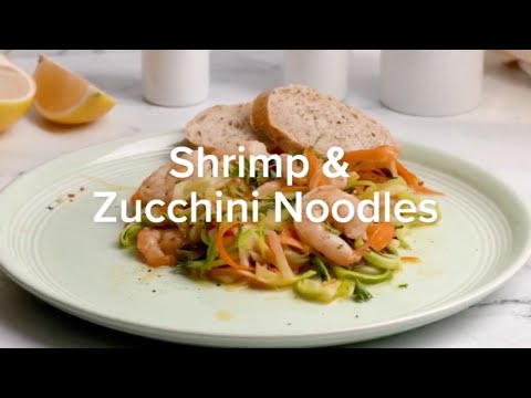 Shrimp Scampi & Zucchini Noodles Recipe