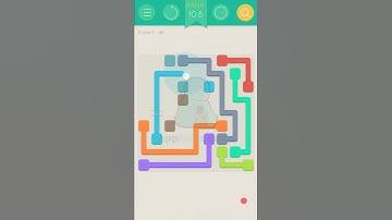 Puzzlerama Flow Bridges Expert Solution Level 46