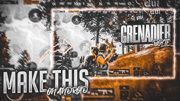 PUBG MOBILE THUMBNAIL TUTORIAL ANDROID | MAKE THIS THUMBNAIL IN ANDROID | PUBG THUMBNAIL TUTORIAL |