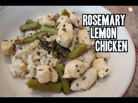 Rosemary Lemon Chicken with Asparagus: Classy Cookin