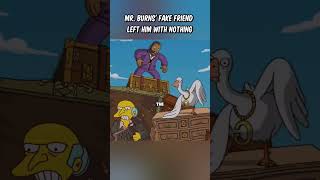 Mr Burns&#39; Friend Left Him With Nothing #shorts #simpsons