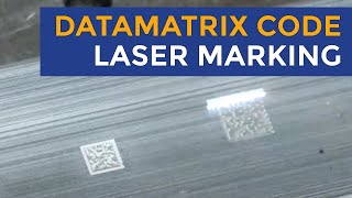 Celebrity Datamatrix code Laser Marking on metal - LASIT Wealth