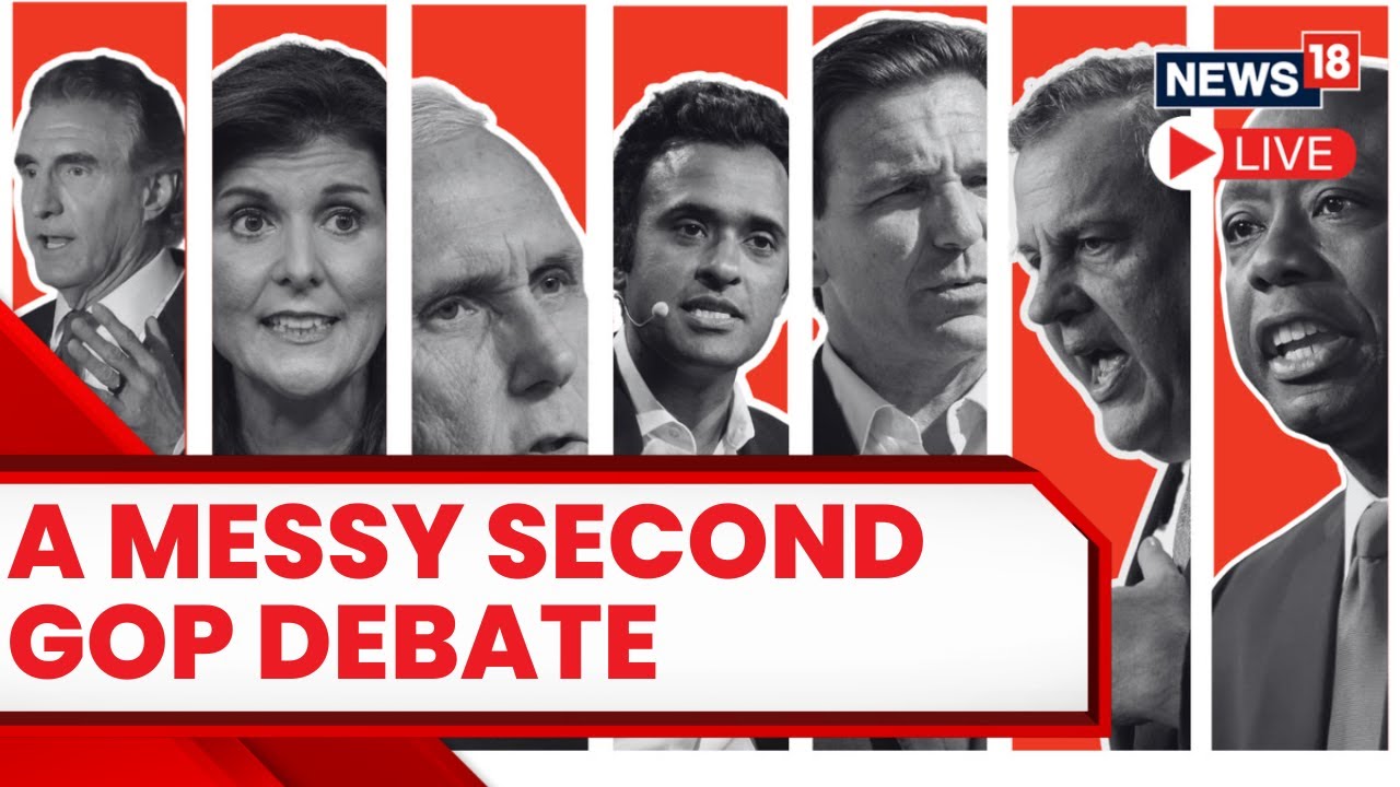 Second Republican GOP Debate Live | Vivek Ramaswamy LIVE | USA News ...