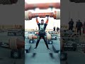 Strongman cries after pressing WORLDS BIGGEST LOG!