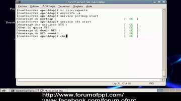 Installation & Configuration serveur LDAP sous Linux - Fedora -