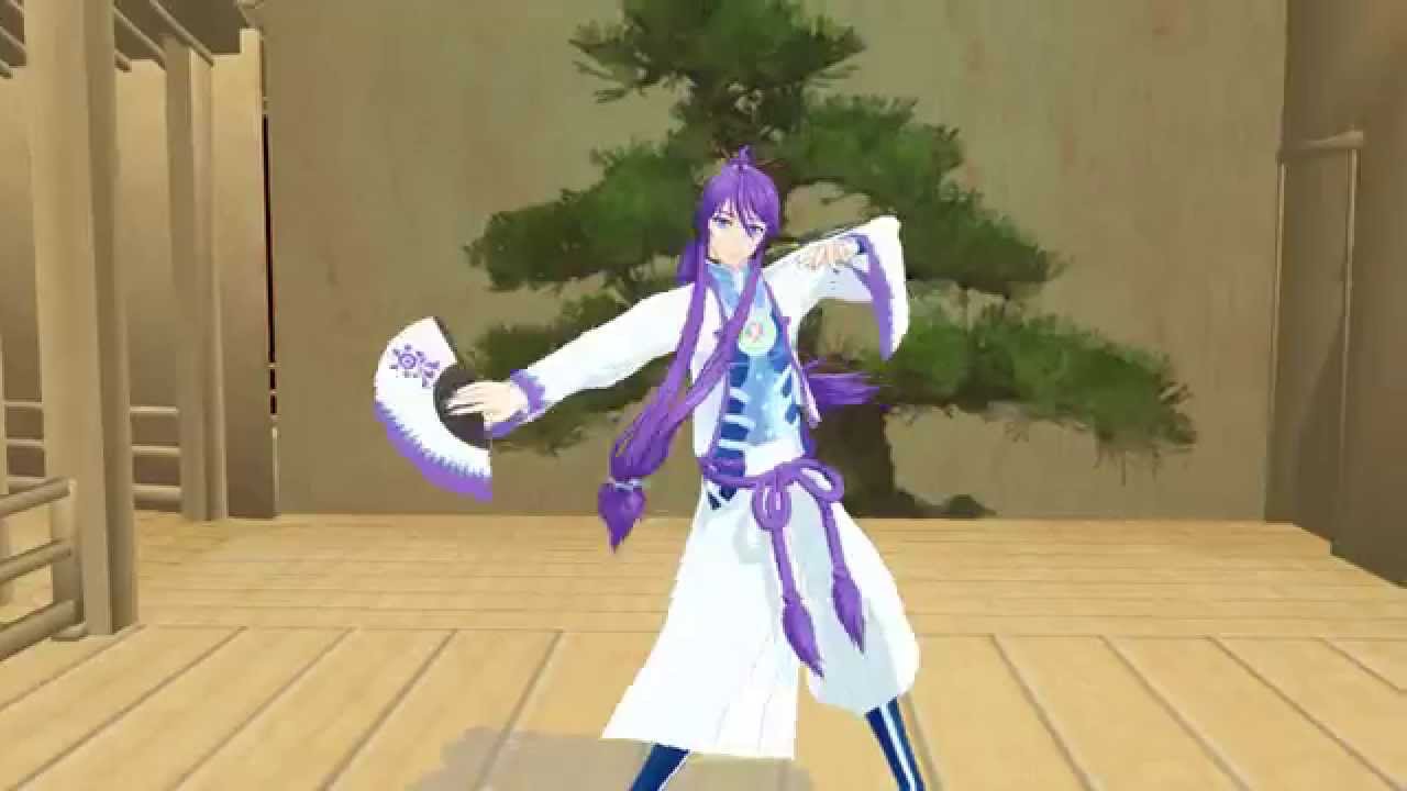 Mmd 神威がくぽv3で千本桜 Youtube