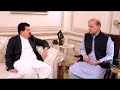 Chairman Senate Sadiq Sanjrani Met With Former Prime Minister And President Of PML N Shehbaz Sharif 
