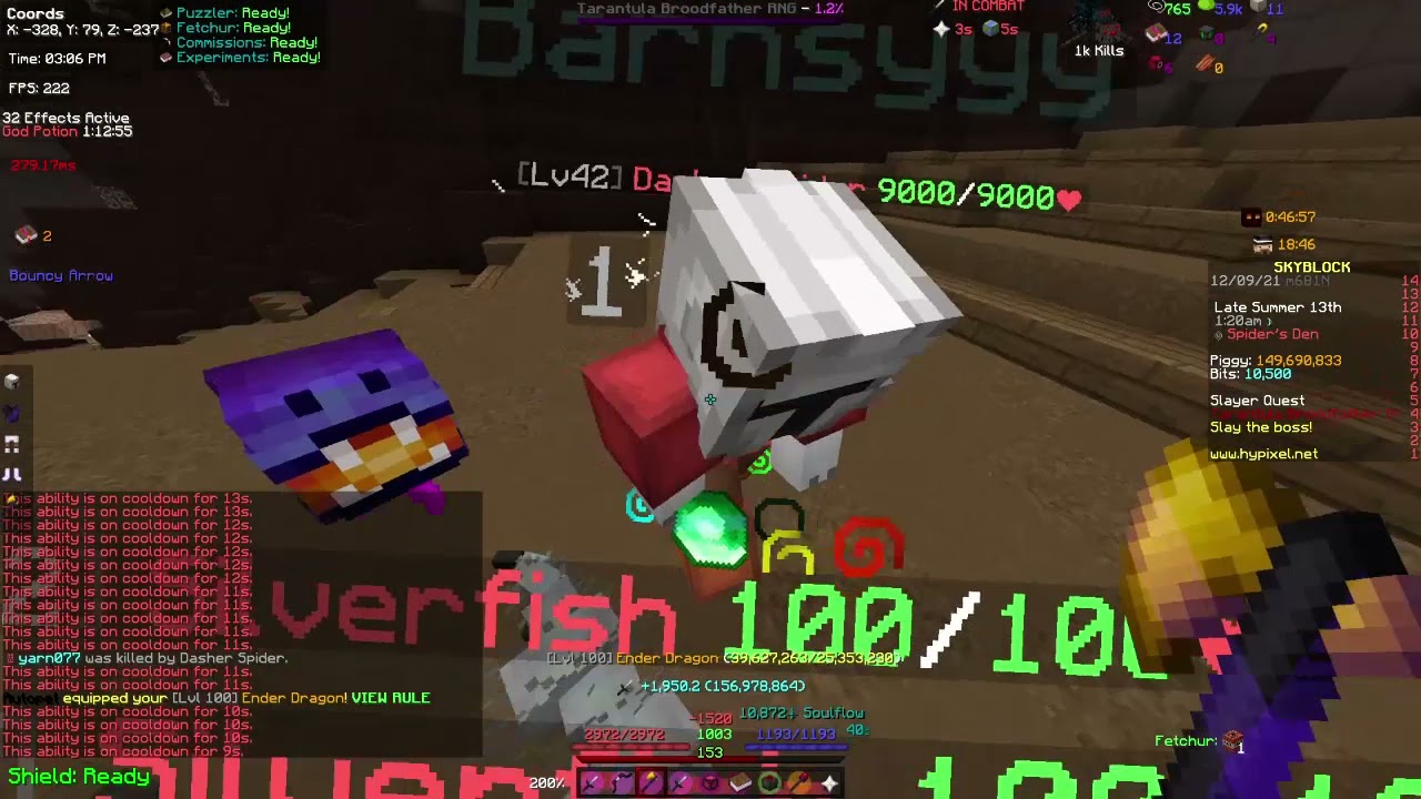 4 CRAZY RARE DROPS in 5 minutes + b2b tara talismans (hypixel skyblock)