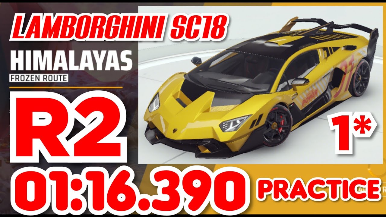 18 Asphalt 9 Lamborghini Sc18 PNG
