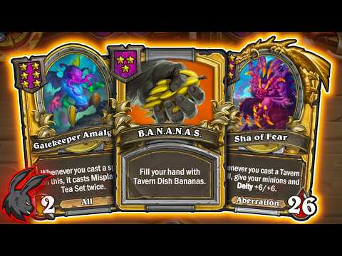 Hearthstone Battlegrounds: Banana Slamma and Amalgam Combo Guide