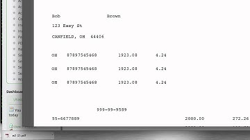Printing W2/W3 In Lizzy BMS